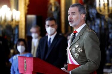 El rey Felipe VI, positivo por Covid-19 con síntomas leves