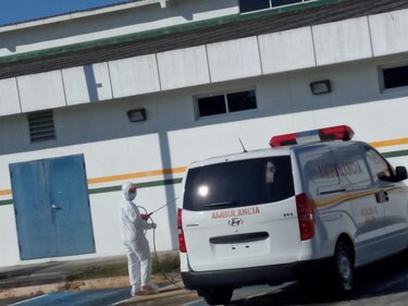 Desinfectan instalaciones de salud en Chiriquí, tras caso positivo de un colaborador