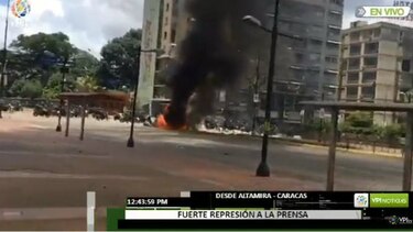 Al menos cuatro militares heridos al explotar artefacto en el este de Caracas