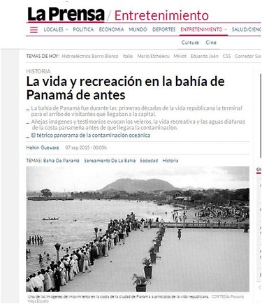 Periodista de La Prensa gana premio Fernando Eleta Casanovas al mejor trabajo de patrimonio natural