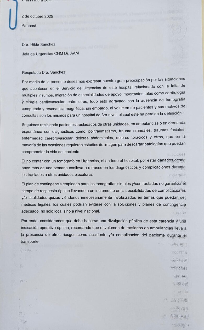 El Complejo Hospitalario se queda sin tomógrafo y equipo de resonancia