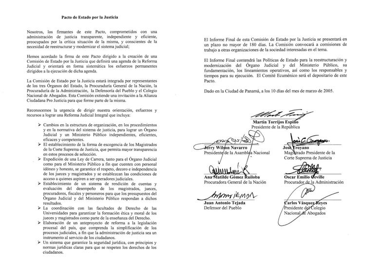 El Pacto de Estado por la Justicia: logros, retrocesos y omisiones