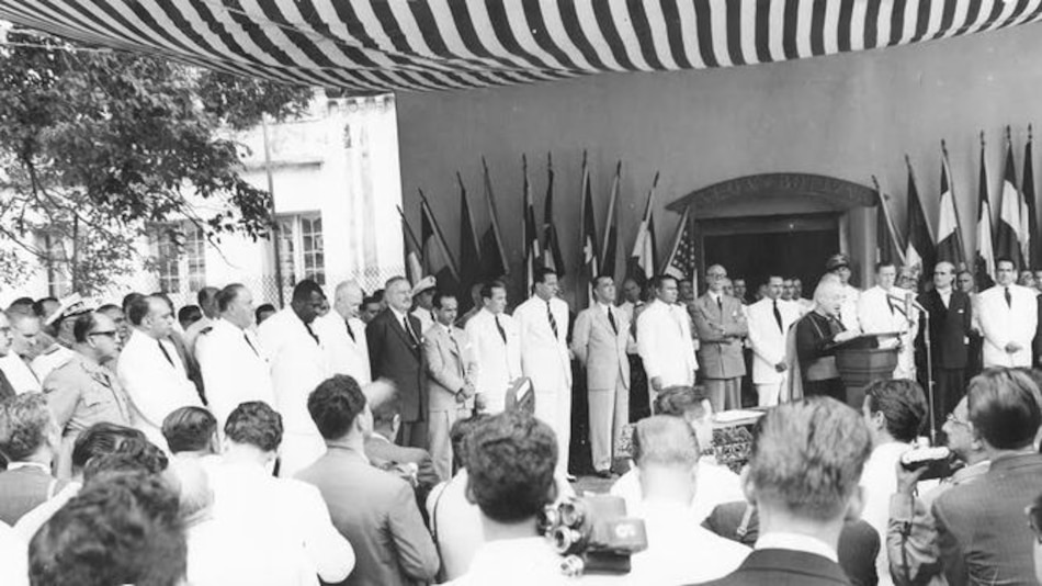 Así fue la cumbre de 1956