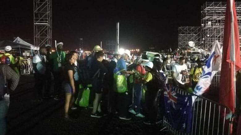 La paz que trajo la vigilia a los peregrinos en el Metro Park