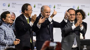 Acuerdo histórico para reducir el calentamiento global