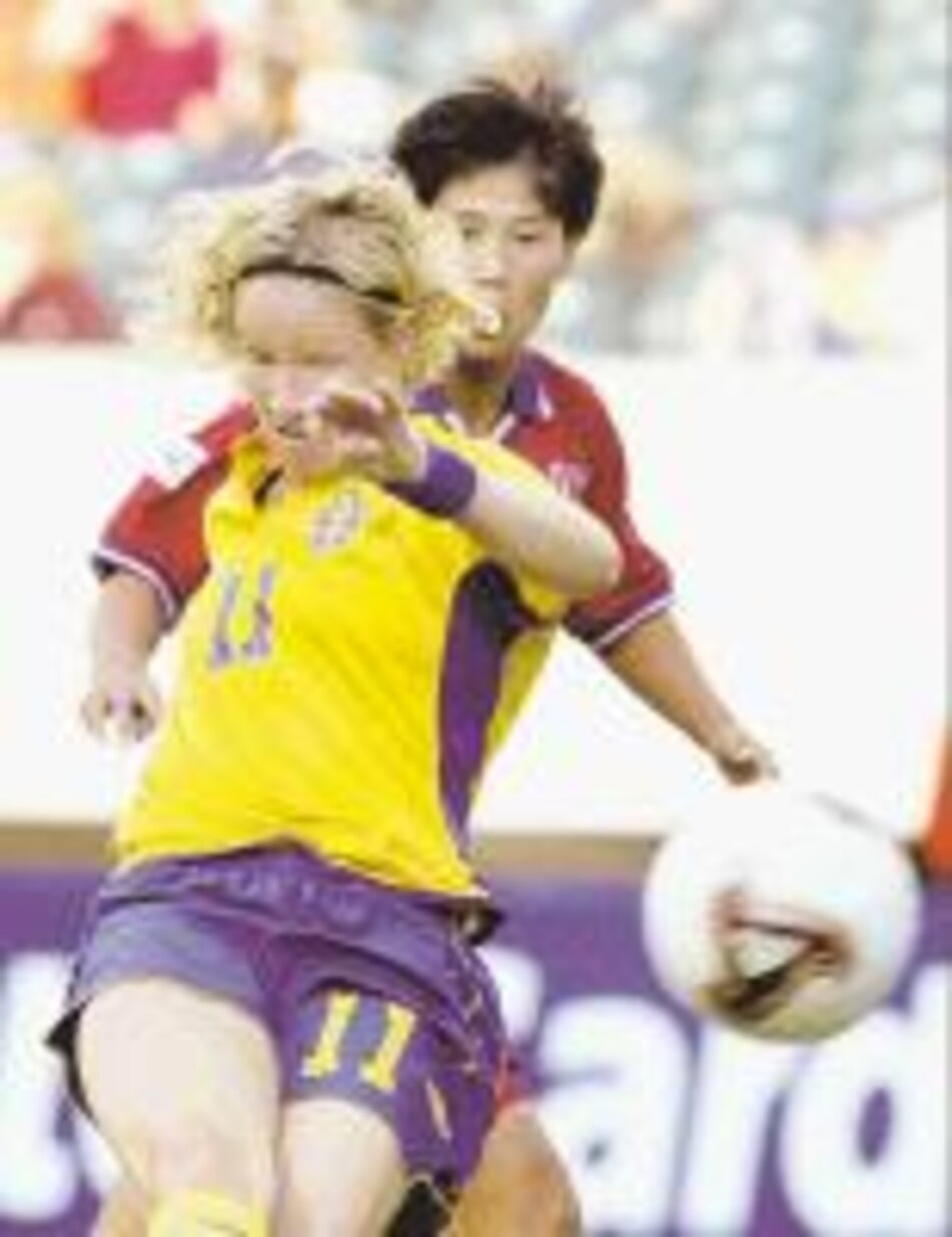 Suecia gana a Corea del Norte con gol de Svensson