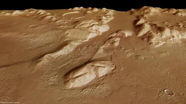 ESA da a conocer nuevas evidencias de la presencia de agua en Marte