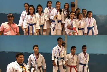 Panamá domina en natación y Panamá Oeste en karate