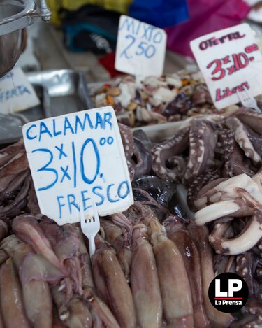 Reportan ventas lentas pese a ofertas de pescados y mariscos en el inicio de la Cuaresma