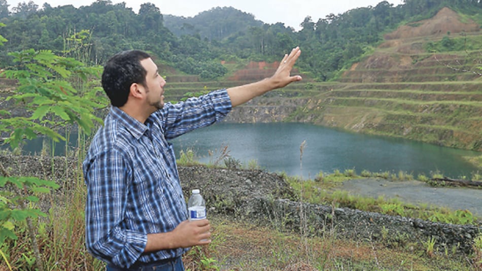 Las ruinas de Petaquilla