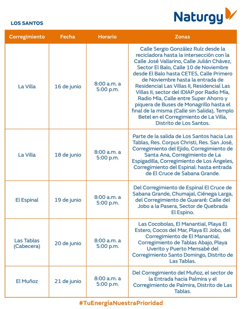 Trabajos de mantenimiento en la red eléctrica del 16 al 22 junio 2025