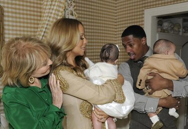 Mariah Carey presentó a sus gemelos