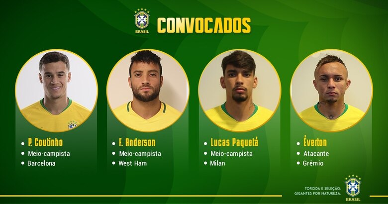 Brasil convoca a sus estrellas para enfrentar a Panamá