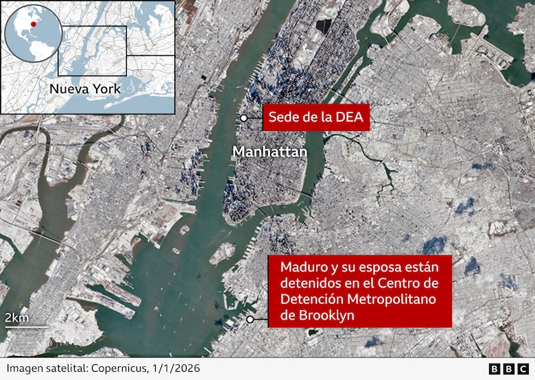 Cómo es el MDC de Brooklyn, el centro de detención en Nueva York donde se encuentra Maduro tras ser capturado por Estados Unidos