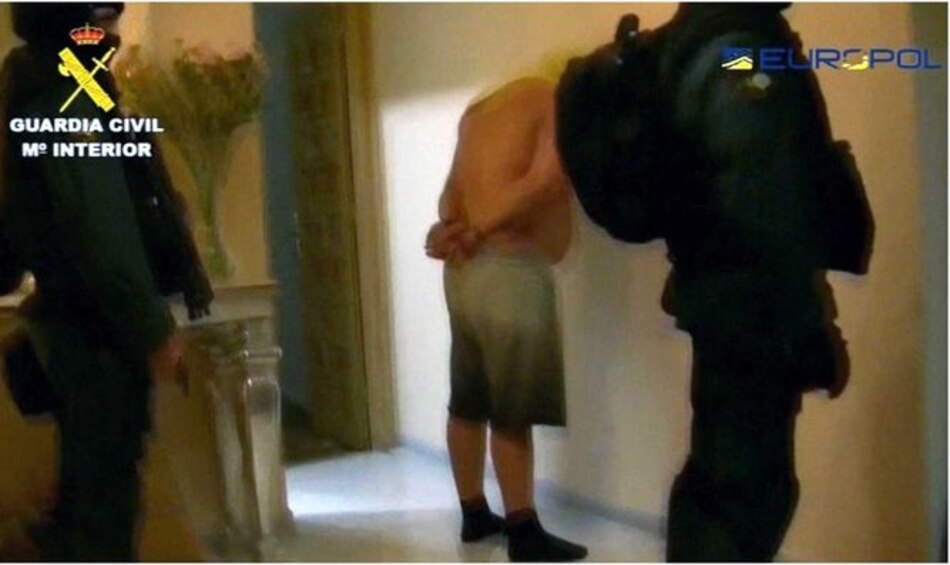 Autoridades de España detienen a líder de narcotráfico en Europa