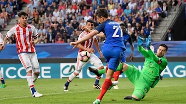 La artillería francesa contra el escudo paraguayo