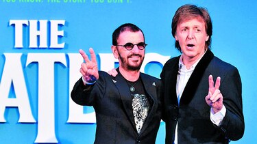Paul y Ringo se reúnen para ver film de los Beatles