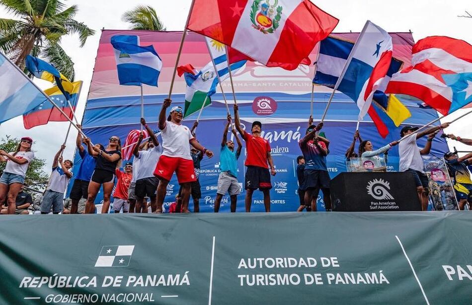 Panamericano de Surf en Santa Catalina arranca al ritmo de tamborito