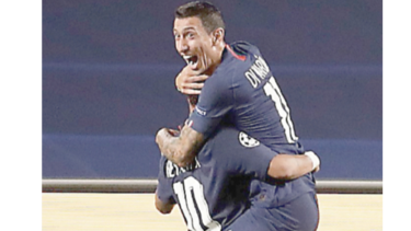 París SG es el primer finalista de  la Liga de Campeones 