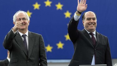 La Eurocámara entrega premio Sájarov a la oposición venezolana