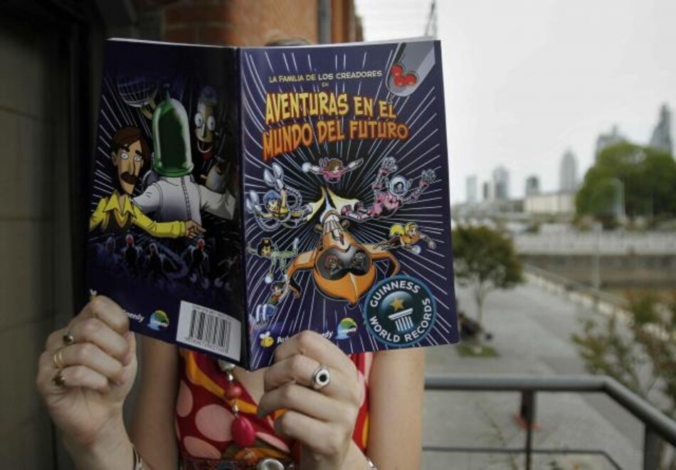 Un cómic creado por usuarios de red social entra en récord Guinness