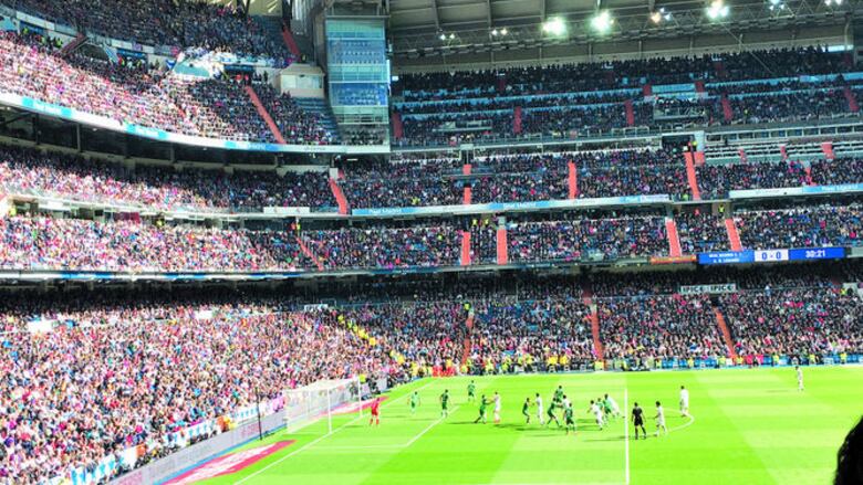 Un día ‘real’ en el Bernabéu