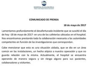 Una mujer es asesinada en el Hospital Punta Pacífica; dos hombres sospechosos