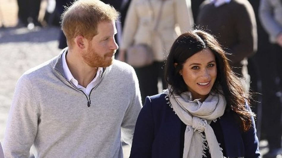 Enrique y Meghan se reúnen con jóvenes en Marruecos