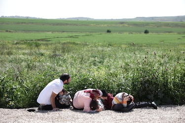 El Ejército israelí dice que ha interceptado un 92% de los 400 misiles lanzados por Irán