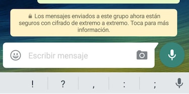 WhatsApp amplía su encriptación a fotos, videos y mensajes