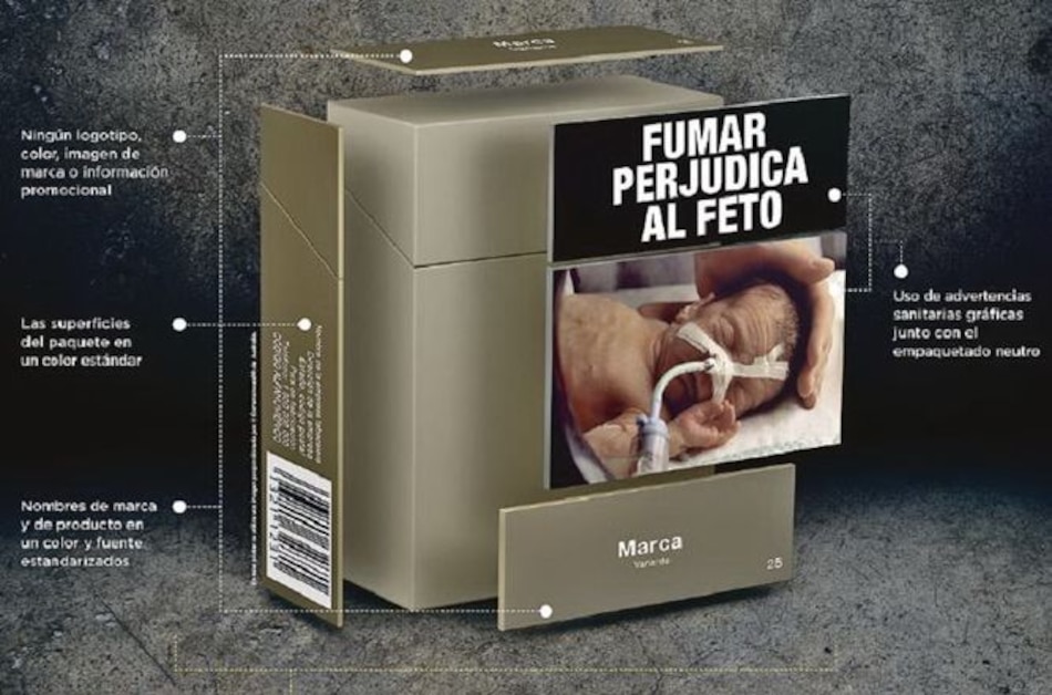 Panamá aboga por el empaquetado neutro de cigarrillo