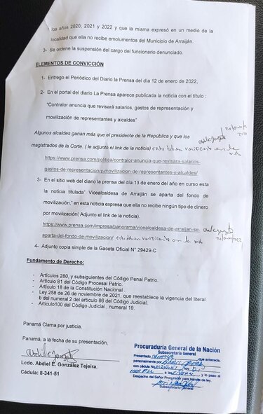 Denuncia contra Solís en la CSJ no fue recibida, pero en la Procuraduría sí la aceptaron