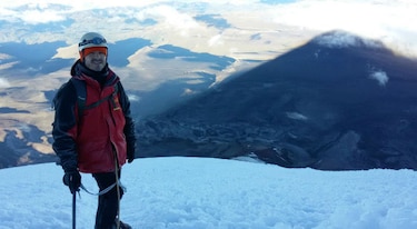Panameño escala el Chimborazo