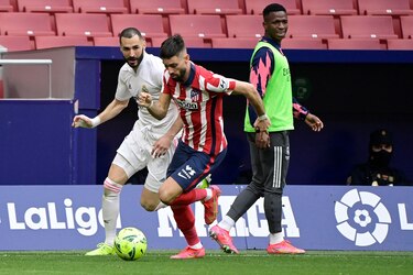 El Real Madrid empata 1-1 sobre el final del partido con el Atlético