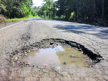 Vecinos de Cañita denuncian mal estado de vía Panamericana