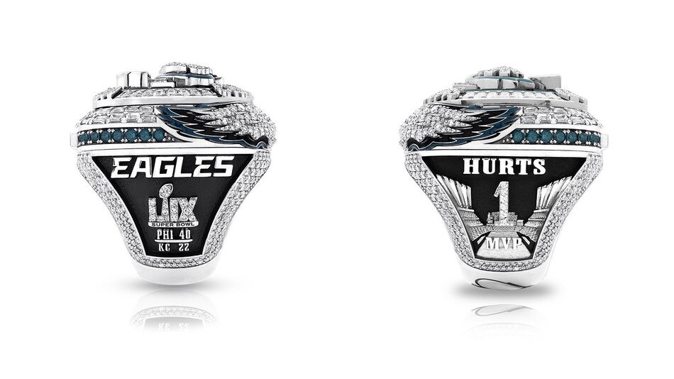 NFL: Los Eagles graban una bandera de Brasil en sus anillos de campeón de Super Bowl LIX