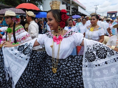 Artesana tableña será la abanderada del desfile de las Mil Polleras