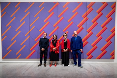 Soledad Sevilla, una exposición que envuelve al espectador entre líneas y geometrías