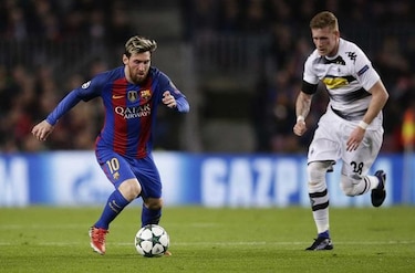 El Barcelona goleó 4-0 sin problemas al Borussia Monchengladbach