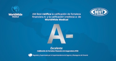 AM Best ratifica la calificación de fortaleza financiera A- y la calificación crediticia a- de WorldWide Medical