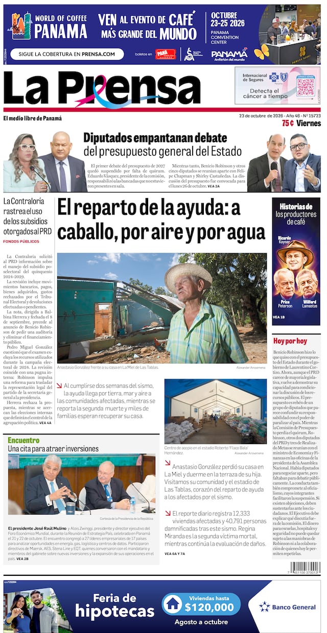 Portadas La Prensa