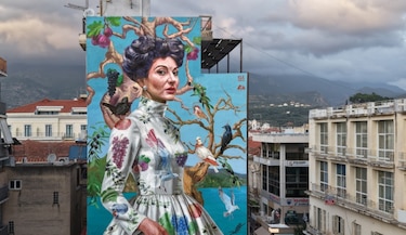 Un grafiti de Maria Callas en Grecia gana la competición mundial de arte urbano