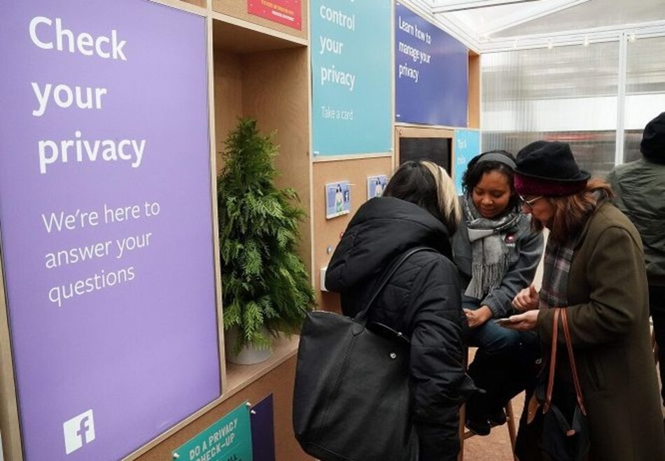 Ante las críticas, Facebook abre una tienda efímera en Nueva York
