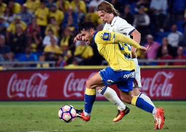 Real Madrid empata en Las Palmas