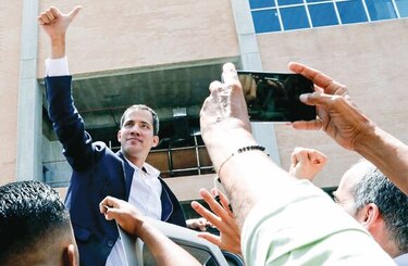 Juan Guaidó regresa