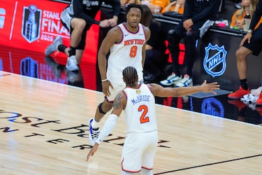 Los Knicks plantan su bandera en San Antonio