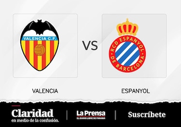 RCD Espanyol Barcelona se enfrentará hoy de local a Valencia