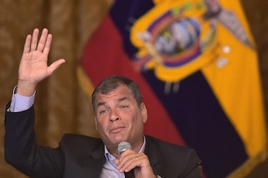 Ecuador abre investigación penal a expresidente Rafael Correa