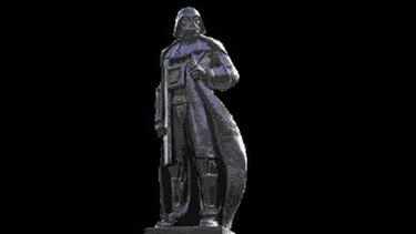 Convierten estatua de Lenin en Darth Vader