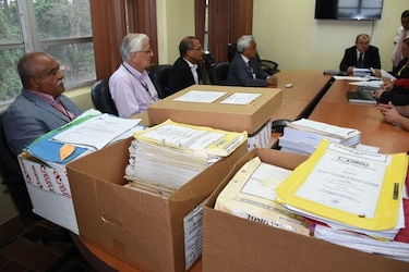 Concluye la inspección ocular en la Caja de Seguro Social por el caso SIPE